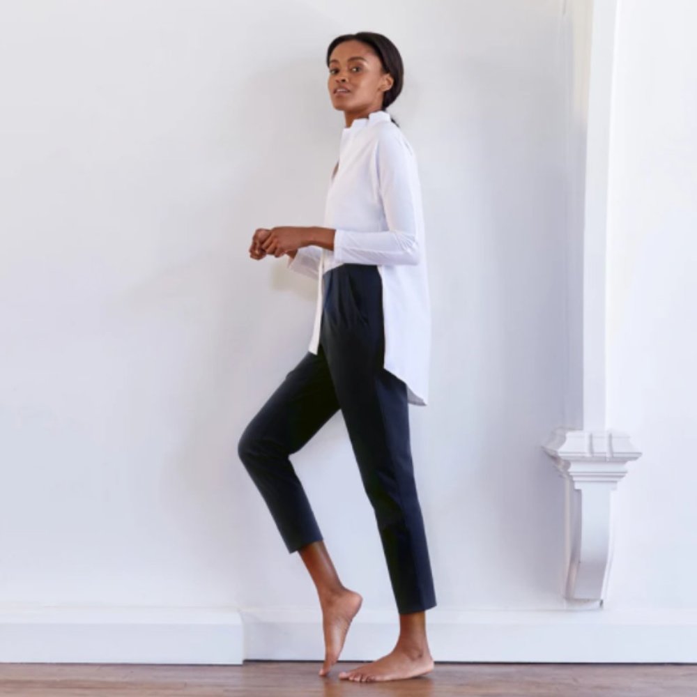 ADAY TURN IT UP PANT BLACK XS